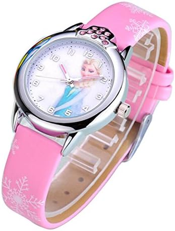 Disney Frozen children kids cartoon Watches leather Watch WP@TLJBS001P