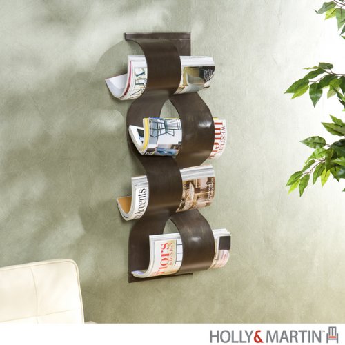 See Holly & Martin Coastal Wall Mount Magazine Rack