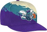 Charlotte Hornets Mitchell & Ness Vintage Paintbrush Snap Back Hat