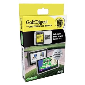 Spot it Out Golf Digest 2010 Golf Courses of America for Garmin GPS Devices