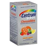 Centrum Silver Multivitamin/Multimineral, Chewables, Citrus Berry, Tablets, 60 ct.