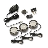 Westek XP30RC 20-Watt Xenon Accent Light Kit, 3 Pack, Bronze