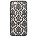 Vena iPhone 6S Case Tact Armor Shock Absorbent Cover Slim Hybrid Armor Case for Apple iPhone 6 (2014)/iPhone 6S (2015) – Damask [Black]