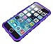 iPhone 6s Case, BUDDIBOX [Wave Belt Series] Slim Belt Clip Holster Rugged Durable Protective Case with Kickstand for Apple iPhone 6 and 6s, (Purple)