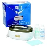BLITZ ULTRA Jewelry Diamond Cleaning Machine w/ Brush, Gold, Silver, Platinum Polishing Cloth Tray AC POWER