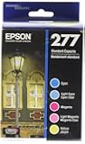 Epson T277920 Epson Claria Photo HD 277 Standard-capacity Color Multi-pack - Cyan, Magenta, Yellow, Light Cyan, Light Magenta (T277920) Ink