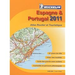 Espagne & Portugal : Atlas routier et touristique