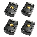【SMTバッテリー】４個セット Makita　マキタ14.4v 5.0Ah5000mAh　BL1415 BL1430 BL1450対応互換バッテリー　リチウム