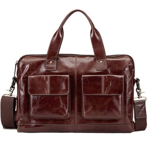 Fossil Jackson MBG1168 Braun MBG1168-201 Herren Umhängetasche,Messenger Bag Leder Glattleder Laptop Tasche Laptoptasche