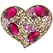 Jewelry : Filigree Heart Pin Brooch