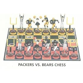 Click here to buy Big League Promotions Packer Versus Bear Chess by Big League Promotions.