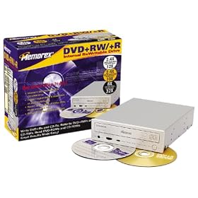 Memorex - Disk drive - DVD+RW - IDE - internal - 5.25"