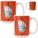 New Jersey Nets 2 Piece Gameball Coffee Mug Set