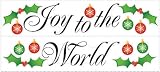 ウォールステッカー Joy to the World JOY TO THE WORLD