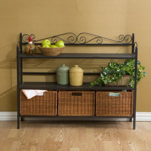 SEI Celtic 3-Drawer Storage Shelf