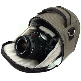 Vangoddy Laurel SILVER Entry Level Canon DSLR & SLR Camera Bag For: Canon EOS Rebel T3, T3i,... by Vangoddy&node=172282