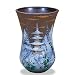九谷焼 8号 花瓶 「古都」作家 福田昇竜 陶器,花器,インテリア: 九谷焼の花瓶はそれ自体が既に「花」、350年の歴史を受継ぐ技から生まれる完成度の高いデザイン。他の焼き物の追従を許さぬほど優れた上絵の美しさを存分にお楽しみ下さい。開窯以来350年の歳月を経た現在も尚、その...