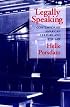 Legally Speaking: Contemporary American Culture and the Law