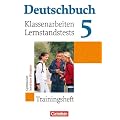 Deutschbuch - Trainingshefte - zu allen allgemeinen Ausgaben/Gymnasium: 5. Schuljahr - Klassenarbeiten, Lernstandstests - Nordrhein-Westfalen: Trainingsheft mit L�sungen