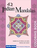 42 Indian Mandalas Coloring Book