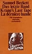 Das letzte Band, Krapp's Last Tape, La derni�re bande (Dreisprachige Ausgabe)