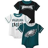 Reebok Philadelphia Eagles Newborn 3 Pc. Creeper Set 0-3 Months