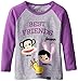 Paul Frank Little Girls' Best Friends Long Sleeve Tee