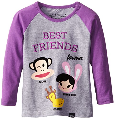 Paul Frank Little Girls' Best Friends Long Sleeve Tee