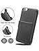 Taken Iphone 6 Plus Wallet Case - Iphone 6s Plus Leather Case Cover Protective ID Credit Card Slot Holder Phone Case Ultra Slim(gray)