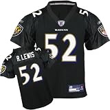 Reebok Baltimore Ravens Ray Lewis Youth Replica Alternate Jersey Extra Large