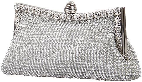 Hynes Eagle Diamante Dazzling Rhinestones Evening Clutch Handbag