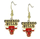 Chicago Bulls - NBA Team Logo Dangler Earrings