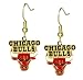 Chicago Bulls - NBA Team Logo Dangler Earrings