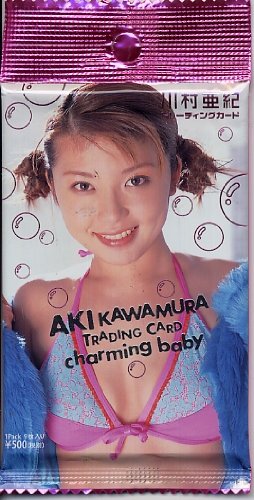 川村亜紀トレーディングカード　１パック（９枚入）