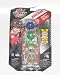 Bakugan Gundalian Invaders Bakutriad - Blue Aquos Fangoid, Green Ventus Sky and Gaia, and Gray Haos Phosphos