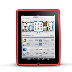 Skin Case for Apple iPad, Red