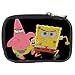 Compact Digital Camera Leather Case of Spongebob Squarepants and Patrick Star Running (Sponge Bob Square Pants - Starfish)