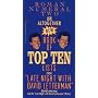 An ALTOGETHER NEW BOOK OF TOP TEN LISTS LATE NIGHT DAVID LETTERMAN