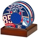 NHL New York Rangers Steiner Sports New York Rangers Coaster Set of 4 with Game Used Jersey, Socks and Net Swatch