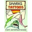 Sharks Tattoos (Temporary Tattoos)
