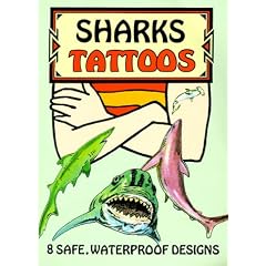 Sharks Tattoos (Temporary Tattoos)