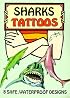Sharks Tattoos (Temporary Tattoos)