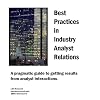 Best Practices in Industry Analyst Relations