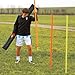 Mini Football Training Boundary Poles (Yellow/Orange; Set of 12)