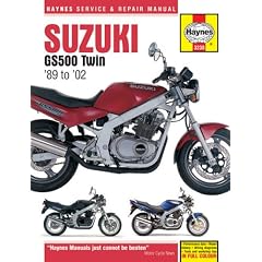 Suzuki GS500 Twin Service and Repair Manual: 1989 to 2002 (Haynes Service and Repair Manuals)