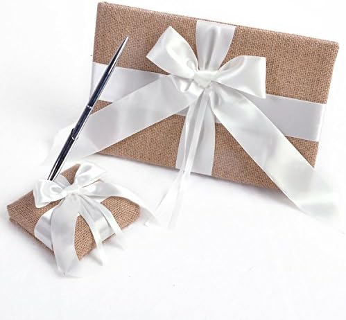 Elegant Linen with White Ribbon Wedding Ceremony Collection