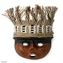 Recycled paper mask, 'Ancient'