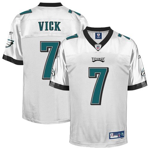 Reebok Philadelphia Eagles Michael Vick Premier White Jersey Extra Large