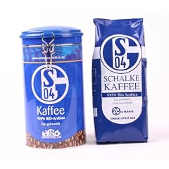 El Puente Schalke 04-Kaffee gemahlen (inkl. Aromaschutzdose), 1er Pack (1 x 250 g)