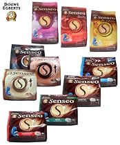 Douwe Egberts Senseo Kaffeepads 126 Stück - 10 Sorten gemischt - Kaffee Pads